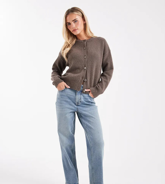  Miss Selfridge Petite Vaqueros De Pernera Recta Con Lavado Medio De Miss Selfridge Petite-azul 