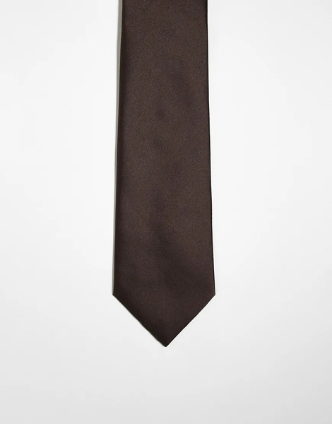  My Accessories Corbata Marrón Chocolate De My Accessories 