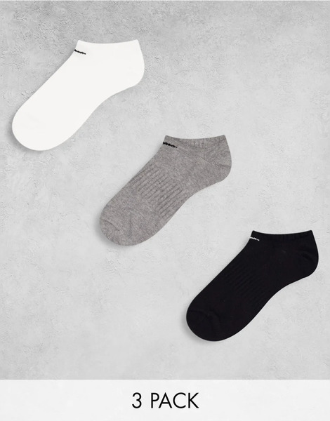  Nike Training Pack De 3 Pares De Calcetines De Caña Baja De Varios Colores Everyday Lightweight De Nike Training-multicolor 