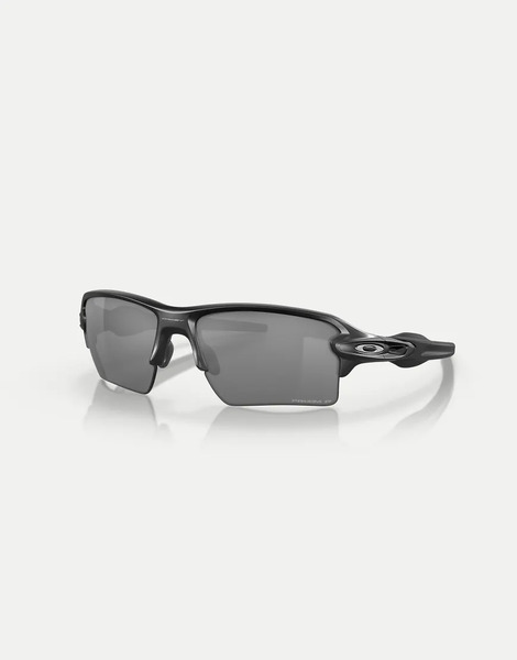  Oakley Oakley - Flak® 2.0 - Gafas De Sol Negro Mate Rectangulares Extragrandes Con Lentes Negras Efecto Espejo Polarizadas 