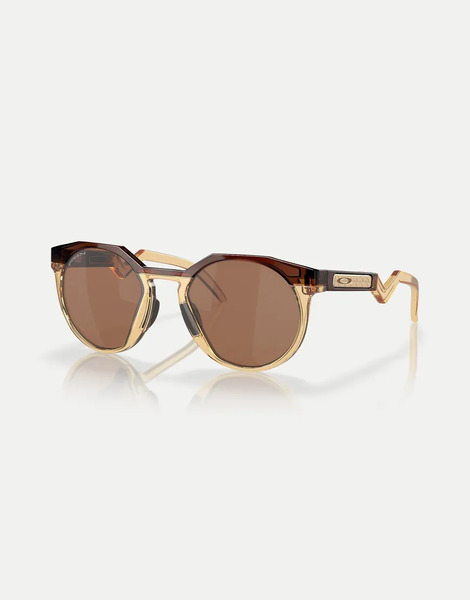  Oakley Gafas De Sol Color ámbar Oscuro Y Curry Claro Con Lentes Marrones Redondas Efecto Espejo Kylian Mbappé Signature Series Hstn De Oakley-marrón 