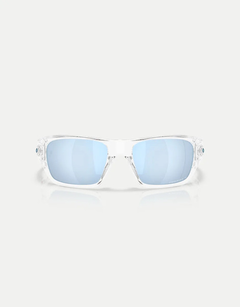  Oakley Gafas De Sol Cristalino Efecto Pulido Rectangulares Con Lentes Azules Efecto Espejo Polarizadas Masseter De Oakley-transparente 