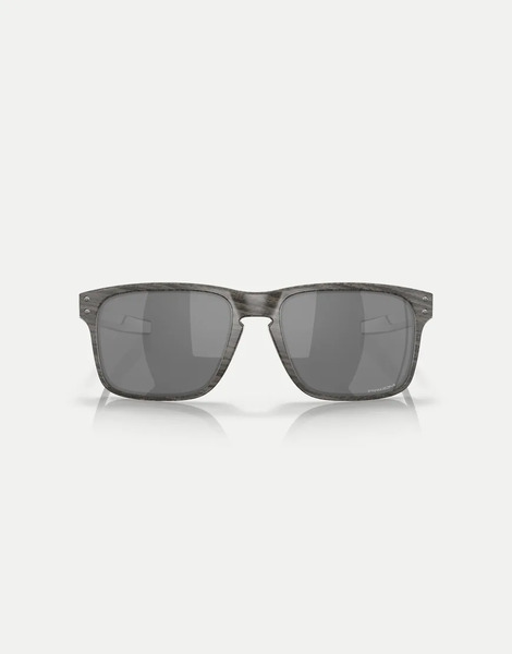  Oakley Gafas De Sol Efecto Madera Cuadradas Con Lentes Negras Efecto Espejo Holbrook & Trade; Mix De Oakley-marrón 
