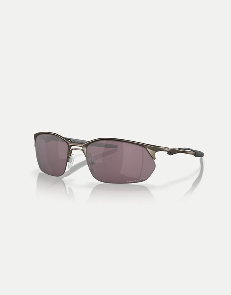  Oakley Gafas De Sol Gris Peltre Con Montura Rectangular Y Lentes Marrones Polarizadas Efecto Espejo Wire Tap 2.0 De Oakley 