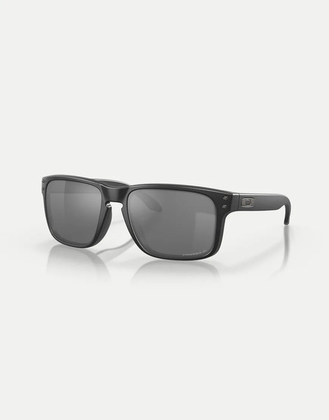  Oakley Gafas De Sol Negro Mate Con Montura Rectangular Y Lentes Grises Efecto Espejo Polarizadas Holbrook & Trade; De Oakley 