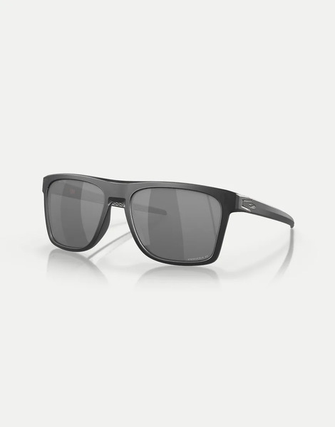  Oakley Gafas De Sol Negro Tinta Mate Con Montura Rectangular Y Lentes Grises Efecto Espejo Polarizadas Leffingwell De Oakley 