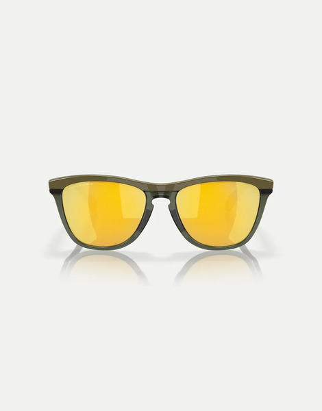  Oakley Gafas De Sol Oscuras Con Montura Redondeada Y Lentes Doradas Polarizadas Efecto Espejo Frogskins & Trade; De Oakley-neutro 