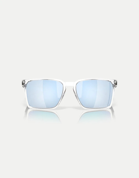  Oakley Gafas De Sol Transparentes Pulido Rectangulares Con Lentes Azules Efecto Espejo Polarizadas Exchange Sun De Oakley 