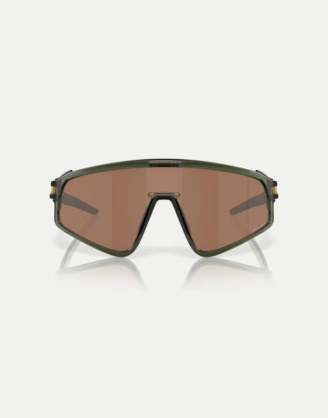  Oakley Gafas De Sol Verde Oliva Tintado De Estilo De Visor Con Lentes Marrones Efecto Espejo Latch & Trade; De Oakley 