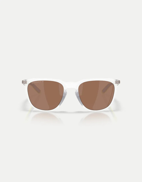  Oakley Oakley - Thurso Limitless Collection - Gafas De Sol Transparentes Mate Cuadradas Con Lentes Marrones Polarizada Efecto Espejo 