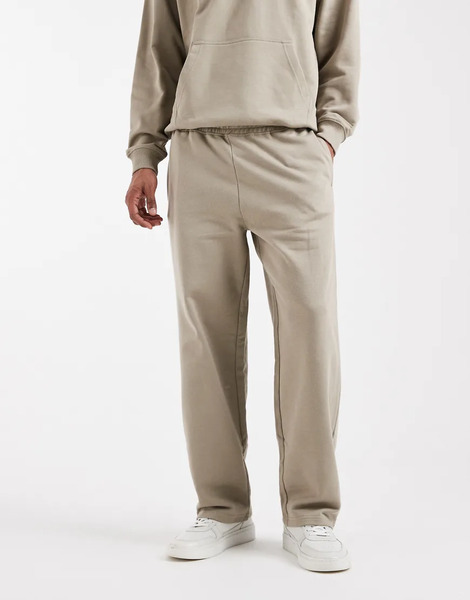 Only & Sons Joggers Color Piedra De Corte Suelto De Tejido Grueso Premium De 400 G/m² De Only & Sons (parte De Un Conjunto)-brown 