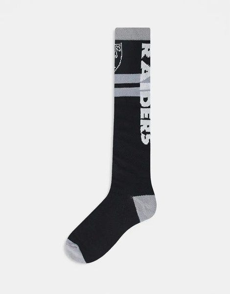  Oosc Calcetines Multicolores Para Esquí Y Snowboard Con Diseño De Los Las Vegas Raiders De Oosc X Nfl-negro 