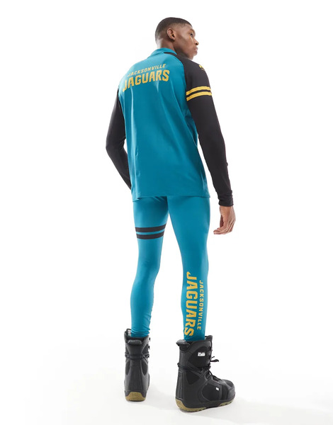  Oosc Pantalones Interiores De Esquí Multicolores Con Diseño De Los Jacksonville Jaguars De Oosc X Nfl-azul 