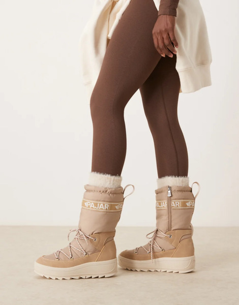  Pajar Botas Altas Beis Galaxy De Pajar-neutro 