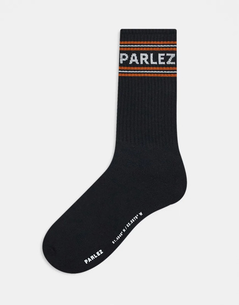  Parlez Calcetines Negros Con Logo De Parlez 