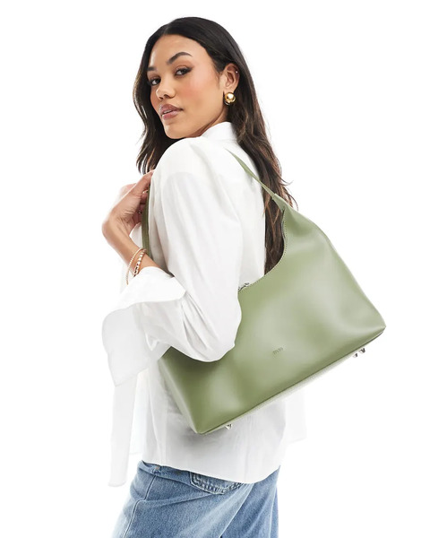  Pasq Bolso De Hombro Verde Matcha Estructurado De Pasq 