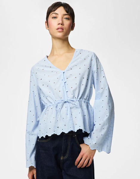  Pieces Blusa Azul Claro De Pieces 