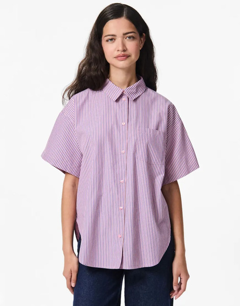  Pieces Camisa Rosa Fucsia De Pieces 