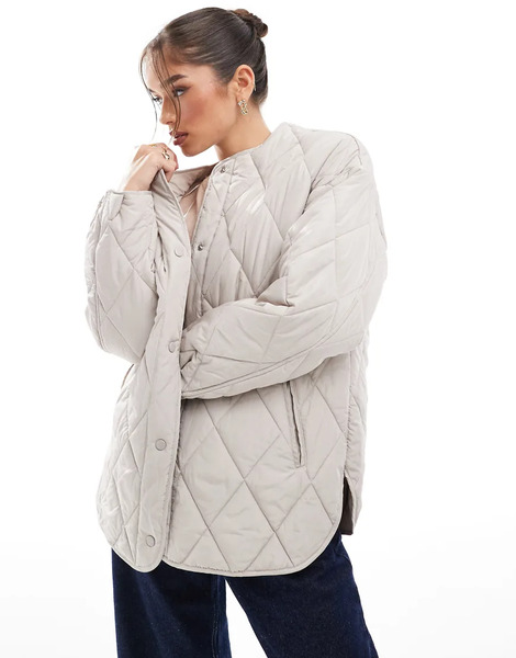 Pieces Chaqueta Gris Ligera Guateada De Pieces 