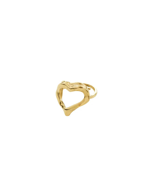  Pilgrim Anillo Chapado En Oro Iris De Pilgrim-dorado 
