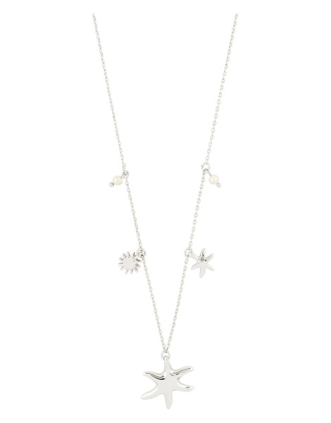  Pilgrim Collar Chapado En Plata Prism De Pilgrim-plateado 
