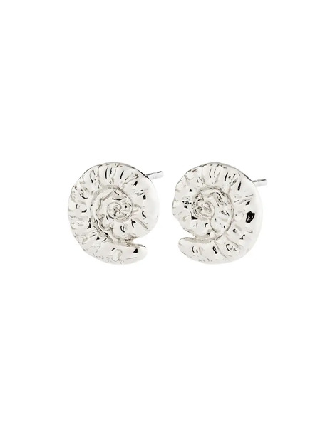  Pilgrim Pendientes Chapados En Plata Haze De Pilgrim-plateado 