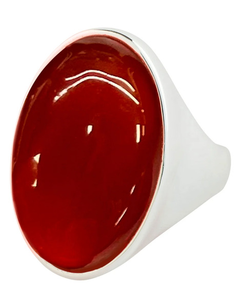  Pilgrim Pilgrim - Thalen - Anillo Chapado En Plata-rojo 