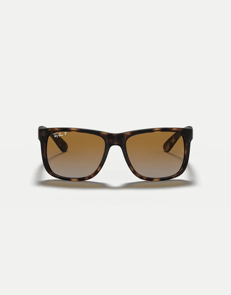  Ray-ban Gafas De Sol Marrón Havana Clásicas Con Montura Cuadrada Y Lentes Marrones Polarizadas Justin De Ray-ban 