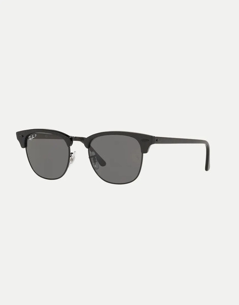  Ray-ban Gafas De Sol Negras Con Montura Rectangular Y Lentes Negras Polarizadas Clubmaster Classic De Ray-ban-negro 
