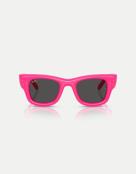  Ray-ban Gafas De Sol Rosa Fucsia Cuadradas Gruesas Con Lentes Negras Wayfarer Puffer De Ray-ban X A$ap Rocky 