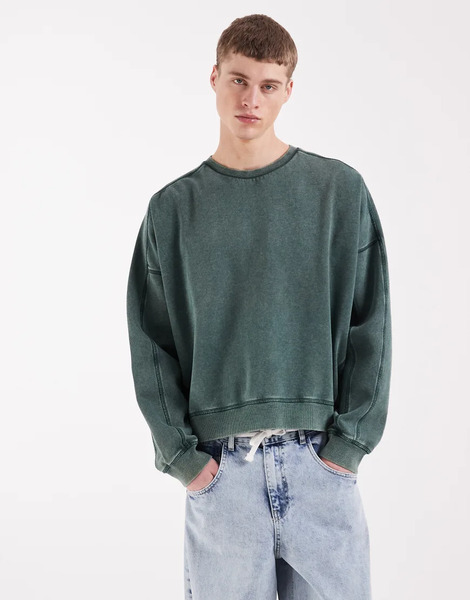  Redefined Rebel Sudadera Verde Extragrande Morgan De Redefined Rebel 