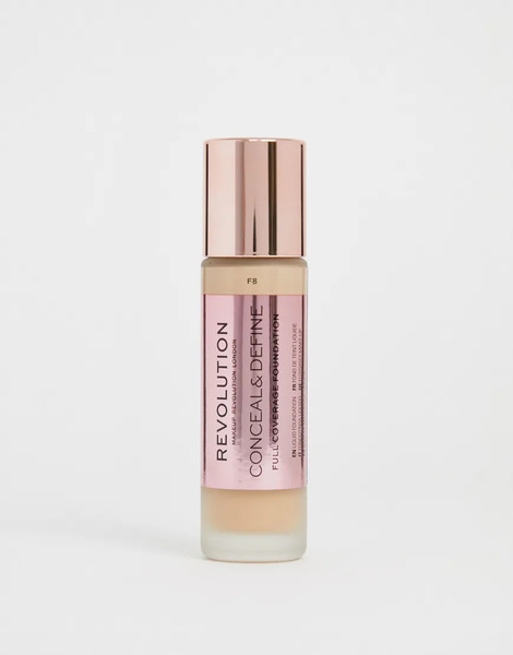  Revolution Base De Maquillaje Conceal & Define De Revolution-blanco 