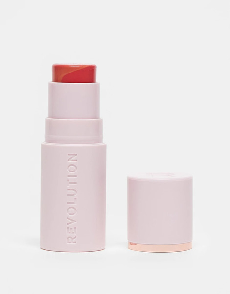  Revolution Colorete En Barra Efecto Marmoleado Skin Silk Marble Blush De Revolution: Tono Sunkissed Apricot-naranja 