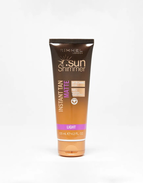  Rimmel London Autobronceador Instantáneo Para Rostro Y Cuerpo De Tono Claro Con Acabado Mate De 125 Ml De Sunshimmer De Rimmel London-marrón 