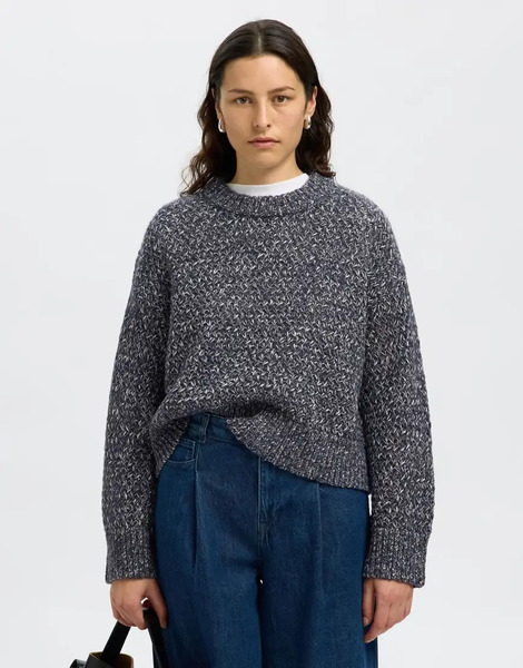 Selected Jersey Azul Zafiro Oscuro De Selected 