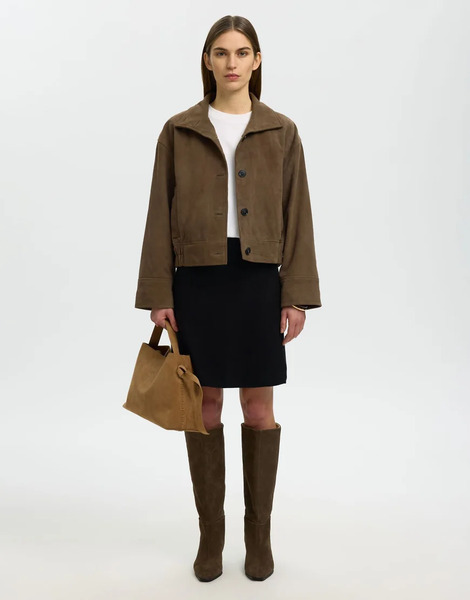  Selected Minifalda Negra De Selected-negro 