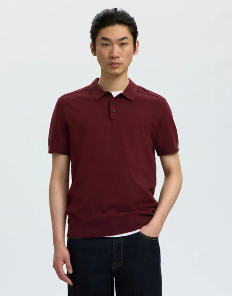  Selected Selected - Polo Rojo Oporto 