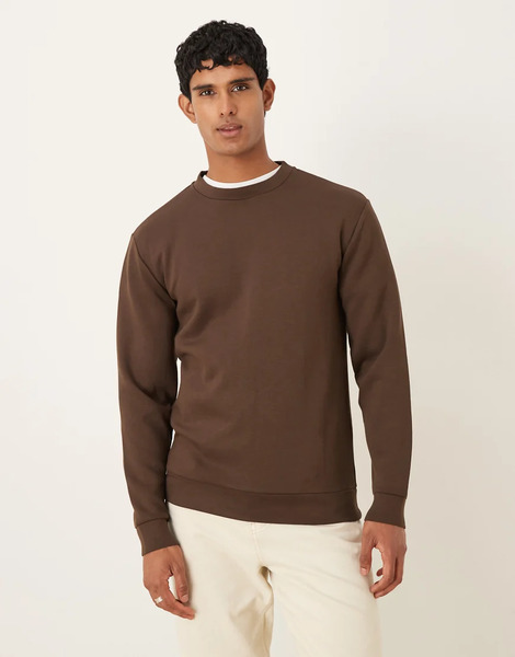  Selected Sudadera Marrón De Selected-brown 