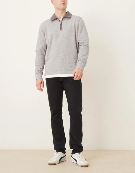  Selected Vaqueros Negros De Corte Slim Kori De Selected 