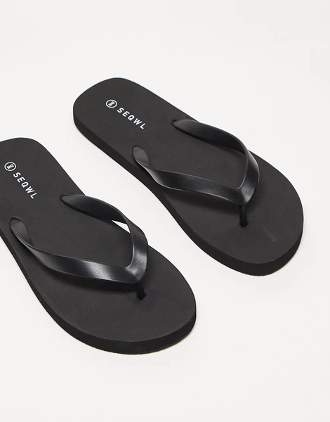 Seqwl Chanclas Negras Mamun De Seqwl-negro 
