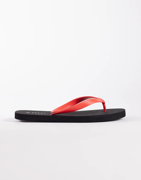  Seqwl Chanclas Negras Y Rojas De Seqwl-negro 