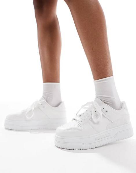  Seqwl Zapatillas De Deporte Blancas Con Plataforma Buzz De Seqwl-blanco 