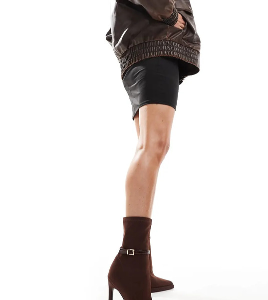  Simmi Wide Fit Botines Marrones Larisay De Simmi London Wide Fit-marrón 