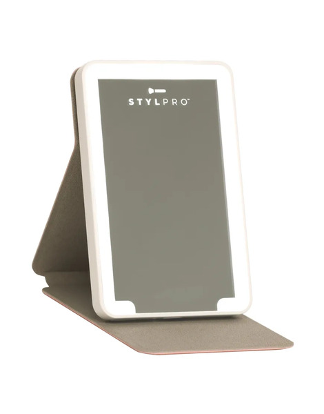  Stylpro Espejo Pequeño Blanco Con Luz Led De Stylpro 