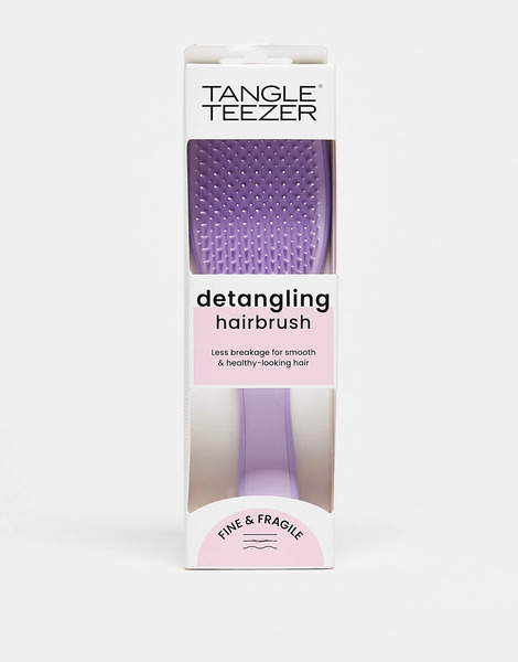  Tangle Teezer Cepillo Para Desenredar Color Hypnotic Heather Para Cabello Húmedo Fine And Fragile De Tangle Teezer-rosa 