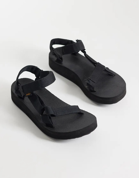  Teva Sandalias Negras Midform Universal De Teva-negro 
