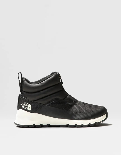  The North Face Botas De Invierno Negras Y Blancas Impermeables Con Cremallera Thermoball Progressive Ii De The North Face-negro 