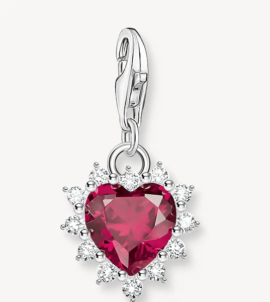  Thomas Sabo Charm Plateado, Blanco Y Rojo De Thomas Sabo 