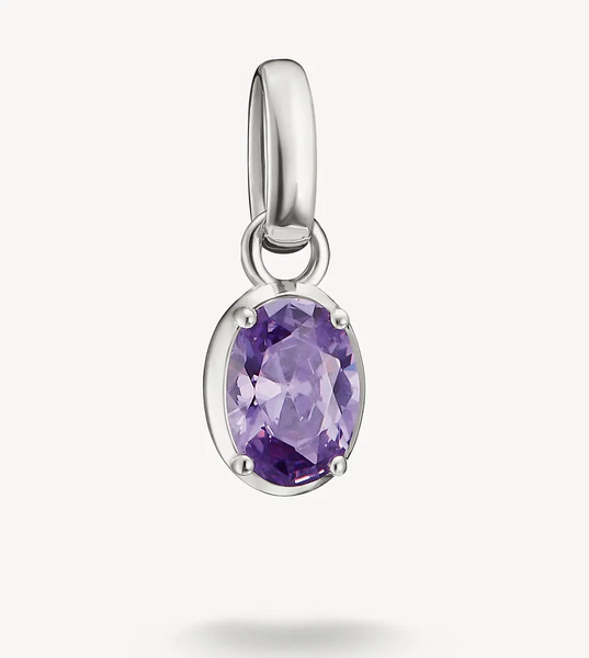  Thomas Sabo Charm Plateado Y Violeta De Thomas Sabo 