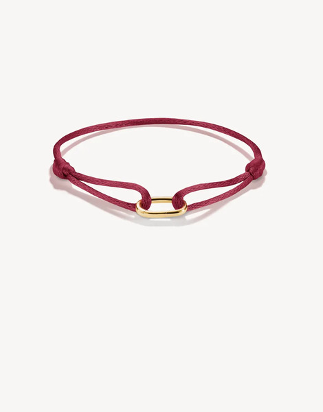  Thomas Sabo Pulsera Burdeos Y Dorado Amarillo De Thomas Sabo-rojo 